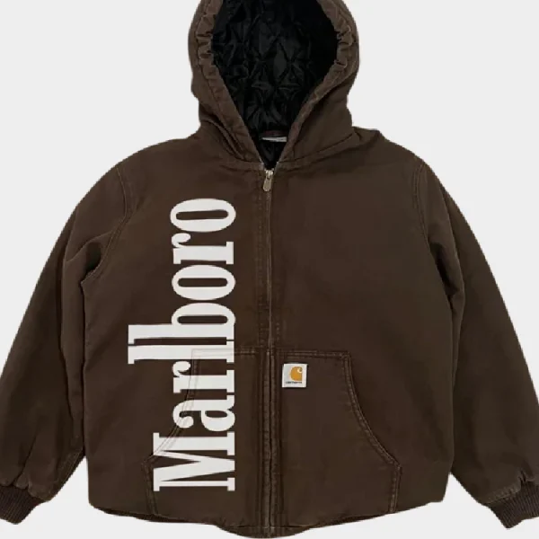 Marlboro Carhartt BROWN Jacket (3)